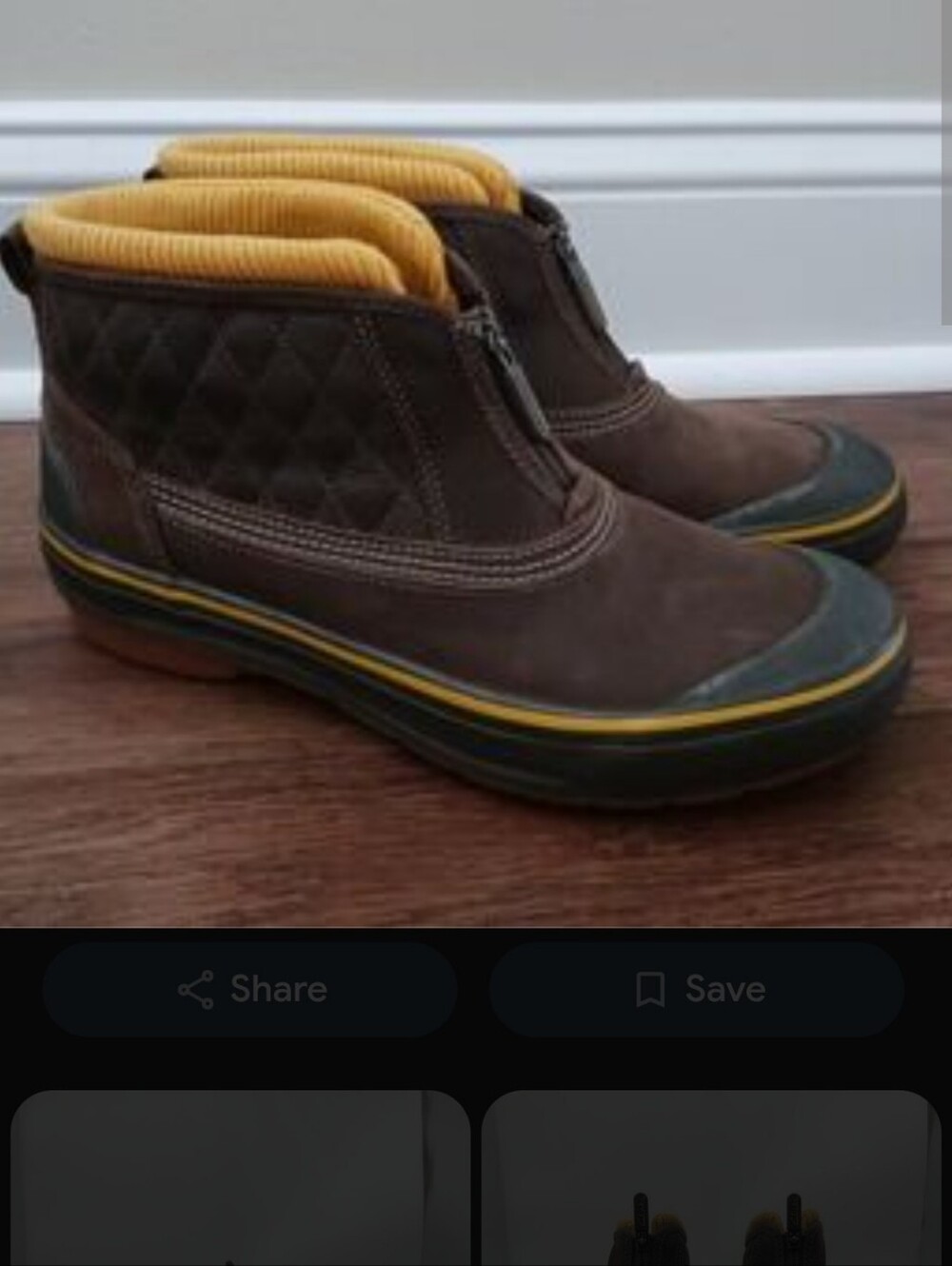 Size 10 Clarks Women’s Outdoor Muckefs Zip Waterproof Ankle Boots Brown